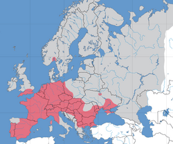 Europe Lepomis map