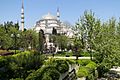 Gardens of Istanbul University - Sulimaniyeh Mosque at Rear - Suleymaniye District - Istanbul - Turkey (5726369205)