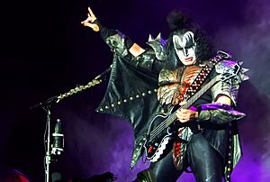 Gene Simmons au Hellfest 2023