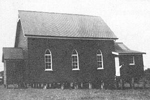 Good Shepherd Lutheran Church, Witta, 7 April 1946, at the re-dedication service 01