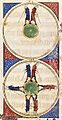 Gossuin de Metz - L'image du monde - BNF Fr. 574 fo42 - miniature