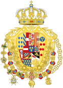Greater Coat of Arms of Ferdinand IV of Naples