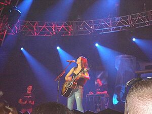 Gretchen Wilson in performance (Hard Rock Hotel, Florida)