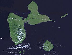 Guadeloupe NASA 61.42577W 16.17142N