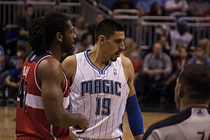 Gustavo Ayon and Nene Washington at Orlando 010