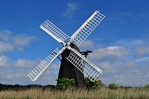 Herringfleet Smock Drainage Wind pump - geograph.org.uk - 1919532