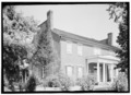 Historic American Buildings Survey, Lester Jones, Photographer August 21, 1940 VIEW FROM SOUTHEAST. - Cleveland Hall, Hermitage, Davidson County, TN HABS TENN,19-NASH.V,5-1