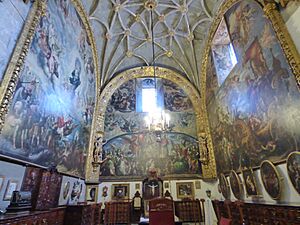 Interior de la sacristía mayor de la Catedral Metropolitana de México