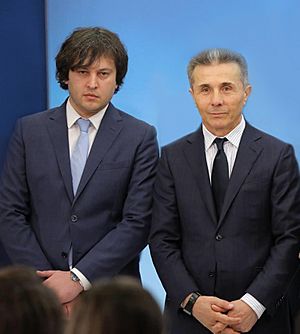 Irakli Kobakhidze and Bidzina Ivanishvili