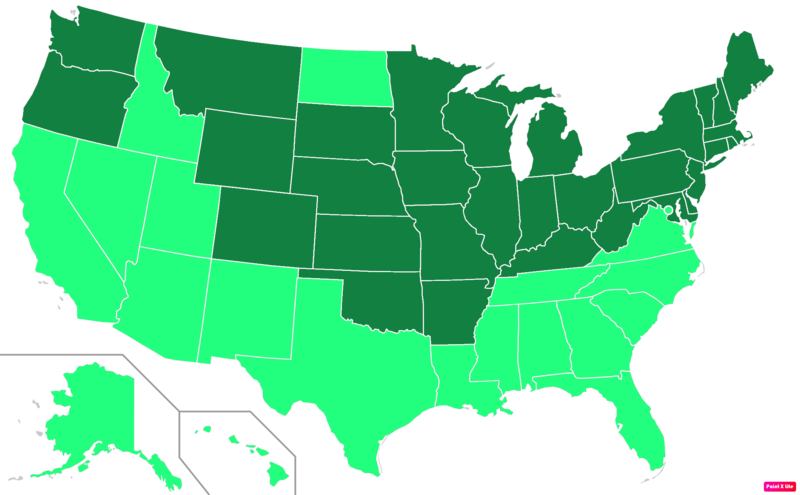 Irish ancestry by state