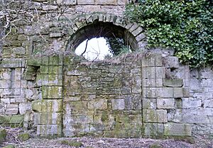 Kilbirnie Place - the old entrance to the 16th Century wing
