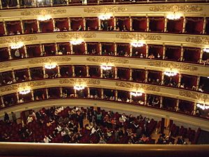 La Scala interior