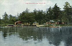 Lake Grove from Lake, Auburn, ME