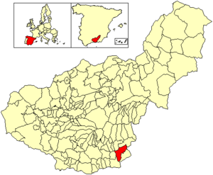 Location of Murtas