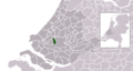 Map - NL - Municipality code 0606 (2009)