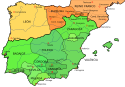 Map Iberian Peninsula 1030-es