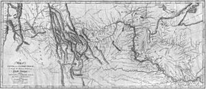 Map of Lewis and Clark's Track, Across the Western Portion of North America, published 1814