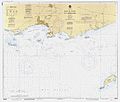 Mapa de la Bahía de Ponce, Puerto Rico, por NOAA, US Dept of Commerce, Dec 1985 (DP15)