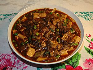Mapo tofu