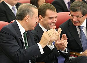 Medvedev and Erdogan in Turkey22