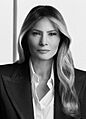 Melania Trump’s Official White House Portrait (2025) (much further cropped).jpg