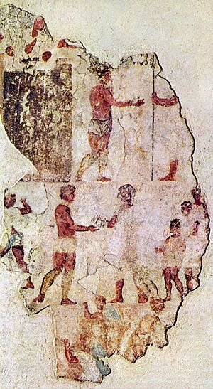 Necropoli dell' esquilino - fresco