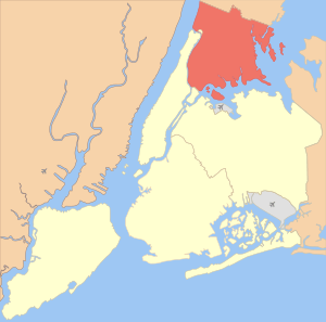 New York City location Bronx