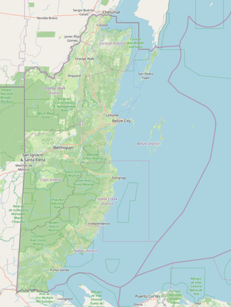OpenStreetMap Belize