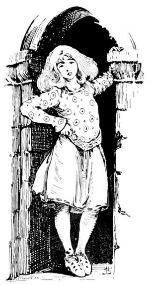 Page 1 illustration in fairy tales of Andersen (Stratton)