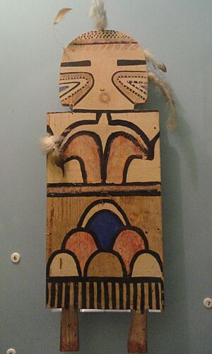 Paho, Hopi, for Mamzrauti dance, collected before 1892 - Native American collection - Peabody Museum, Harvard University - DSC05530