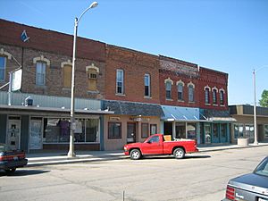 Buildings in downtown Plano, 2007.