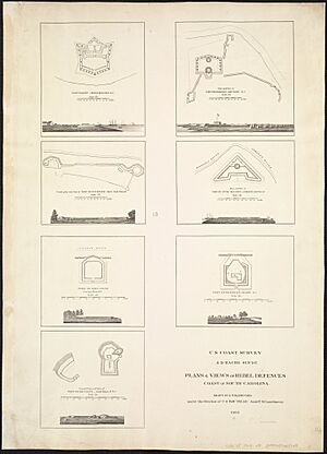 Plans & views of Rebel defences, coast of South Carolina (5121171170)