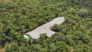 Prédio principal do CeMAF (Centro de Monitoramento Ambiental e Manejo do Fogo) - UFT