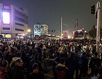 Protests in Tehran by Fars News 03