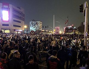 Protests in Tehran by Fars News 03