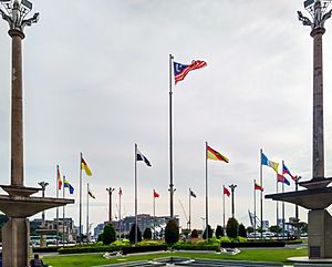 Putra Square Flags Putrajaya