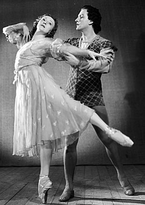 RIAN archive 11591 Galina Ulanova and Yury Zhdanov in the ballet "Romeo And Juliet"