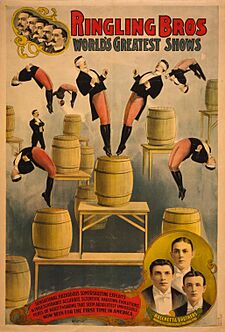 Ringling poster Raschetta Brothers (cropped)