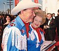 Roy Rogers and Dale Evans at the 61st Academy Awards