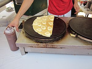 SatchmoFest 2010 Food Vendors Banana Nutella Crepe