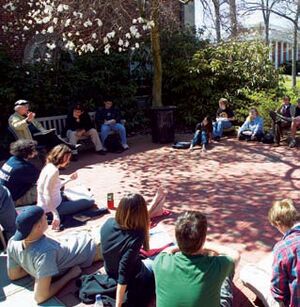 Students at Drew University