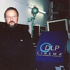 Texas Instruments, DLP Cinema Prototype System, Mark V, Paris, 2000 - Philippe Binant Archives