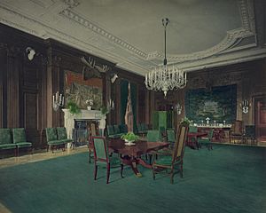 The State Dining Room by Detroit Photographic Company