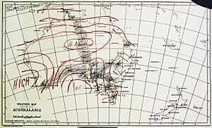 Todd Weather Folios Early synoptic chart 1882 May 29