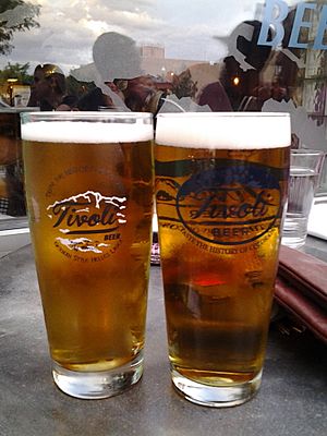 Two Pints of Tivoli Beer