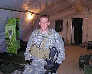 United States Army Captain Lee Zeldin deployed to Iraq in 2006