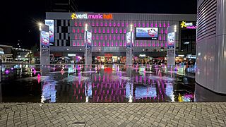 Verti Music Hall by night