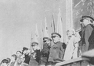 Welcome Celebration for Red Army in Pyongyang2
