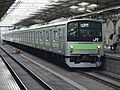 Yamanote Line 205 series set 30 Tabata Station 20030202