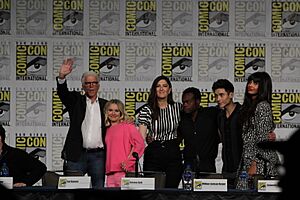 'The Good Place' cast and crew visit San Diego Comic Con for a panel (48469772656)